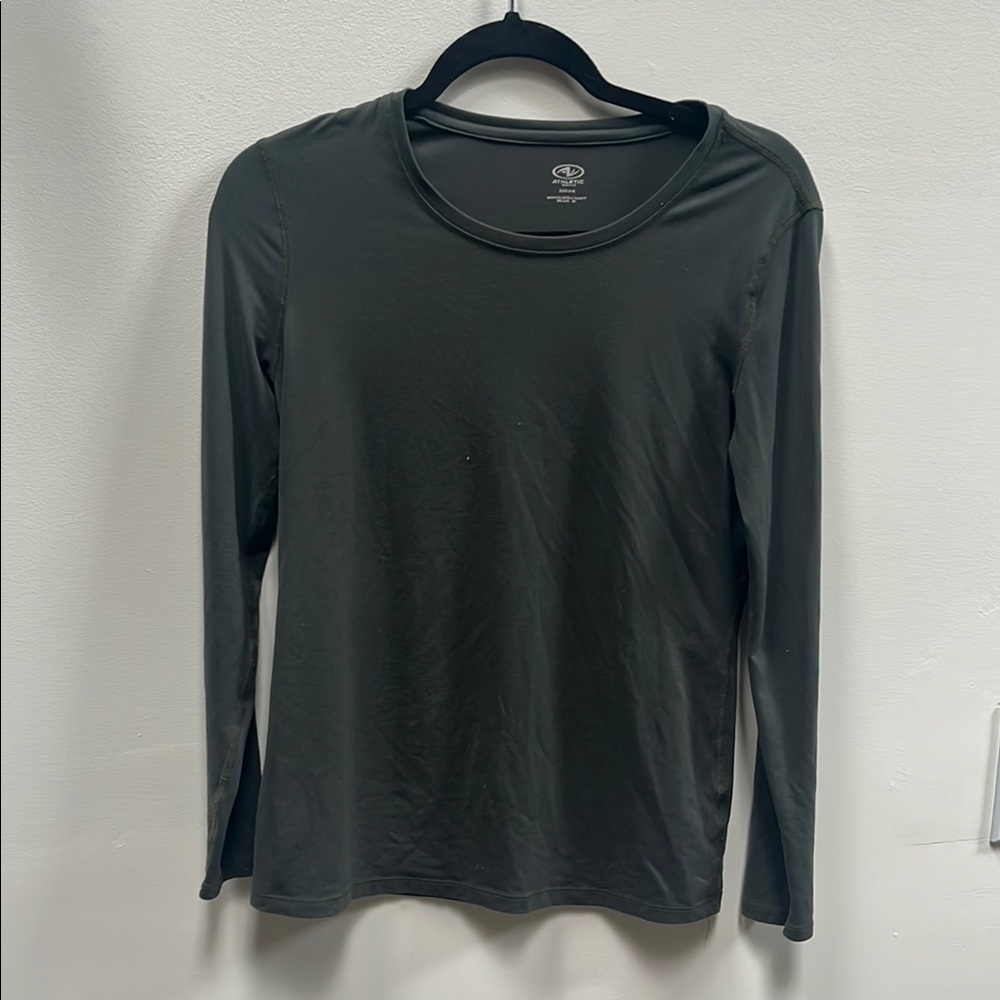 Women's Green Long Sleeve Top